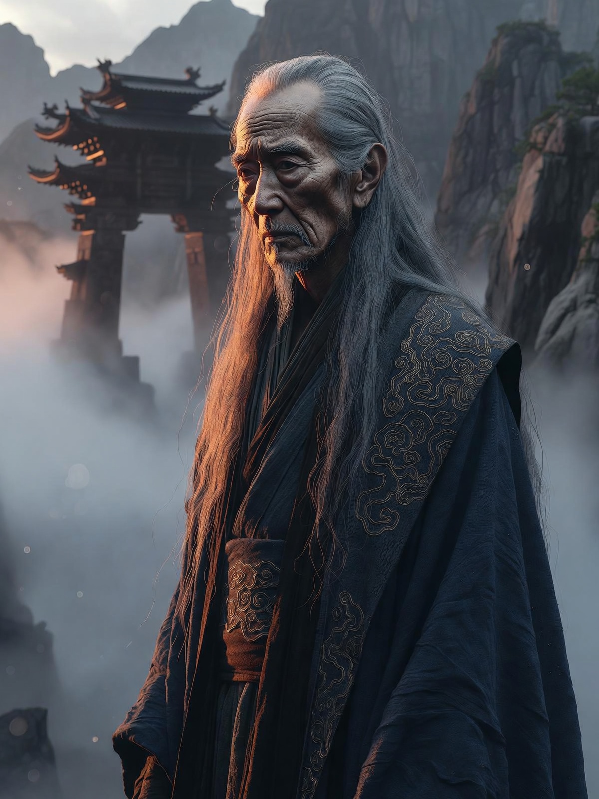 仙师立像